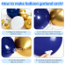 Navy Blue Gold Balloons Arch Kit,White and Gold Confetti Balloons Arch,Navy Blue Balloons for Birthday Graduation Ceremony Anniversary Party Decorations Navy Blue Gold Balloons Arch Kit,White and Gold Confetti Balloons Arch,Navy Blue Balloons for Birthday Graduation Ceremony Anniversary Party Decorations