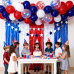 Red White and Blue Balloon Arch Kit,Red and Blue Confetti Balloon,Navy Blue Party Balloons for Birthday Graduation Ceremony New Year Anniversary Celebration Decorations Red White and Blue Balloon Arch Kit,Red and Blue Confetti Balloon,Navy Blue Party Balloons for Birthday Graduation Ceremony New Year Anniversary Celebration Decorations