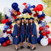 Red White and Blue Balloon Arch Kit,Red and Blue Confetti Balloon,Navy Blue Party Balloons for Birthday Graduation Ceremony New Year Anniversary Celebration Decorations Red White and Blue Balloon Arch Kit,Red and Blue Confetti Balloon,Navy Blue Party Balloons for Birthday Graduation Ceremony New Year Anniversary Celebration Decorations