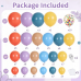Rainbow Balloon Arch Kit, Retro Blue Nude Yellow Purple Baby Blue Retro Orange Colorful Balloons and Colorful confetti balloons for Sunshine Baby Shower Graduation Birthday Party Decorations Rainbow Balloon Arch Kit, Retro Blue Nude Yellow Purple Baby Blue Retro Orange Colorful Balloons and Colorful confetti balloons for Sunshine Baby Shower Graduation Birthday Party Decorations