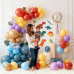 Rainbow Balloon Arch Kit, Retro Blue Nude Yellow Purple Baby Blue Retro Orange Colorful Balloons and Colorful confetti balloons for Sunshine Baby Shower Graduation Birthday Party Decorations Rainbow Balloon Arch Kit, Retro Blue Nude Yellow Purple Baby Blue Retro Orange Colorful Balloons and Colorful confetti balloons for Sunshine Baby Shower Graduation Birthday Party Decorations