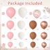 Dusty Pink Balloon Arch Kit, Rose Gold Blush Pink and Brown Balloons Sand White Cream Balloons with Confetti Balloons for Boho Baby Shower Birthday Party Wedding Bridal Shower Party Decorations Dusty Pink Balloon Arch Kit, Rose Gold Blush Pink and Brown Balloons Sand White Cream Balloons with Confetti Balloons for Boho Baby Shower Birthday Party Wedding Bridal Shower Party Decorations