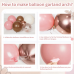 Dusty Pink Balloon Arch Kit, Rose Gold Blush Pink and Brown Balloons Sand White Cream Balloons with Confetti Balloons for Boho Baby Shower Birthday Party Wedding Bridal Shower Party Decorations Dusty Pink Balloon Arch Kit, Rose Gold Blush Pink and Brown Balloons Sand White Cream Balloons with Confetti Balloons for Boho Baby Shower Birthday Party Wedding Bridal Shower Party Decorations