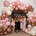 Dusty Pink Balloon Arch Kit, Rose Gold Blush Pink and Brown Balloons Sand White Cream Balloons with Confetti Balloons for Boho Baby Shower Birthday Party Wedding Bridal Shower Party Decorations Dusty Pink Balloon Arch Kit, Rose Gold Blush Pink and Brown Balloons Sand White Cream Balloons with Confetti Balloons for Boho Baby Shower Birthday Party Wedding Bridal Shower Party Decorations