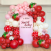 Strawberry Balloon Arch Kit, Red and Pink with 27inch Strawberry Foil Balloons for Sweet Girl Berry First Birthday Baby Shower Valentine's Day Strawberry Balloon Arch Kit, Red and Pink with 27inch Strawberry Foil Balloons for Sweet Girl Berry First Birthday Baby Shower Valentine's Day